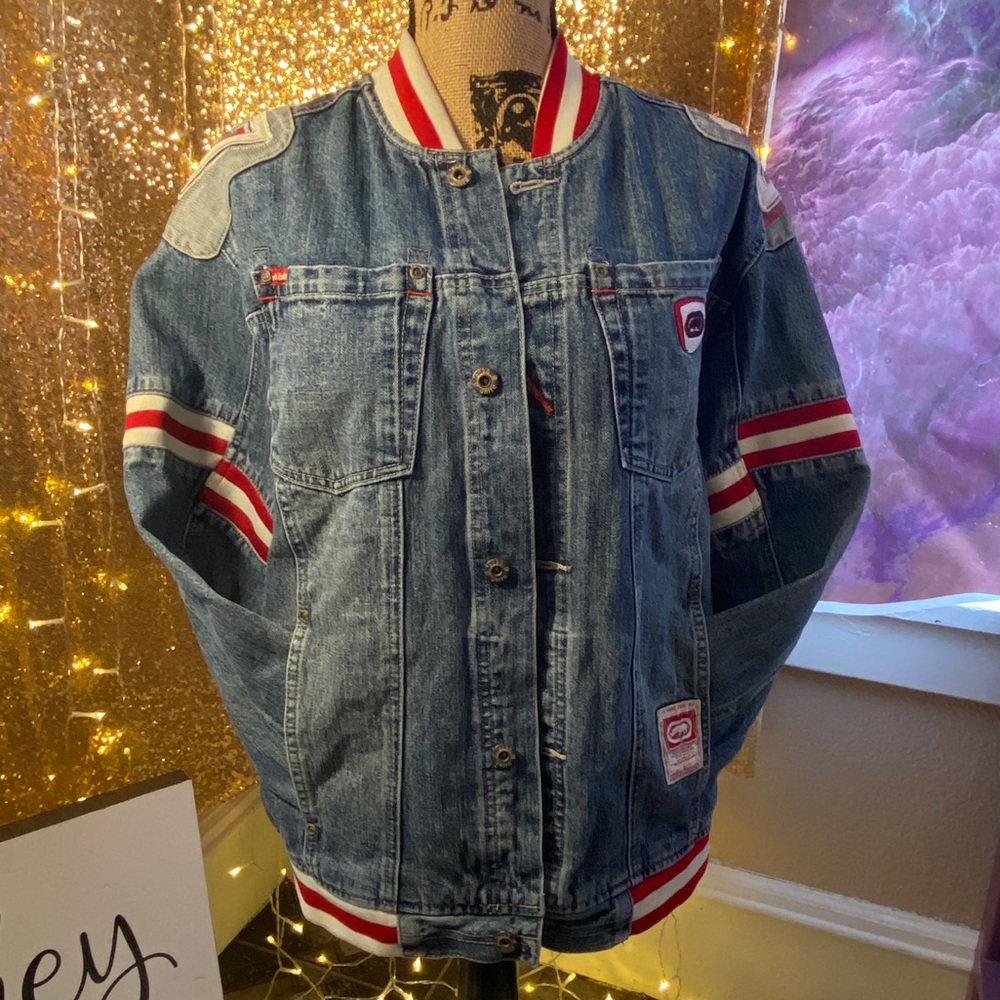Ecko Unlimited‼️ 90s Throwback Denim Jacket